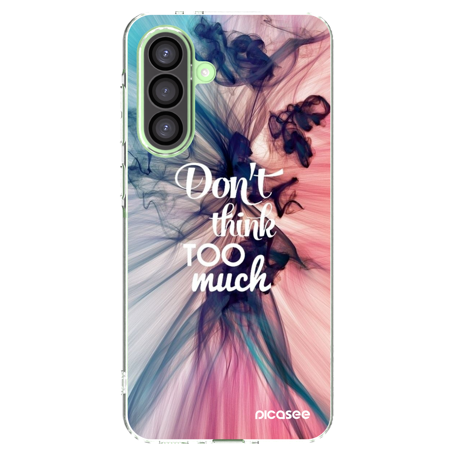 Picasee silikonowe przeźroczyste etui na Samsung Galaxy A26 5G A266B - Don't think TOO much