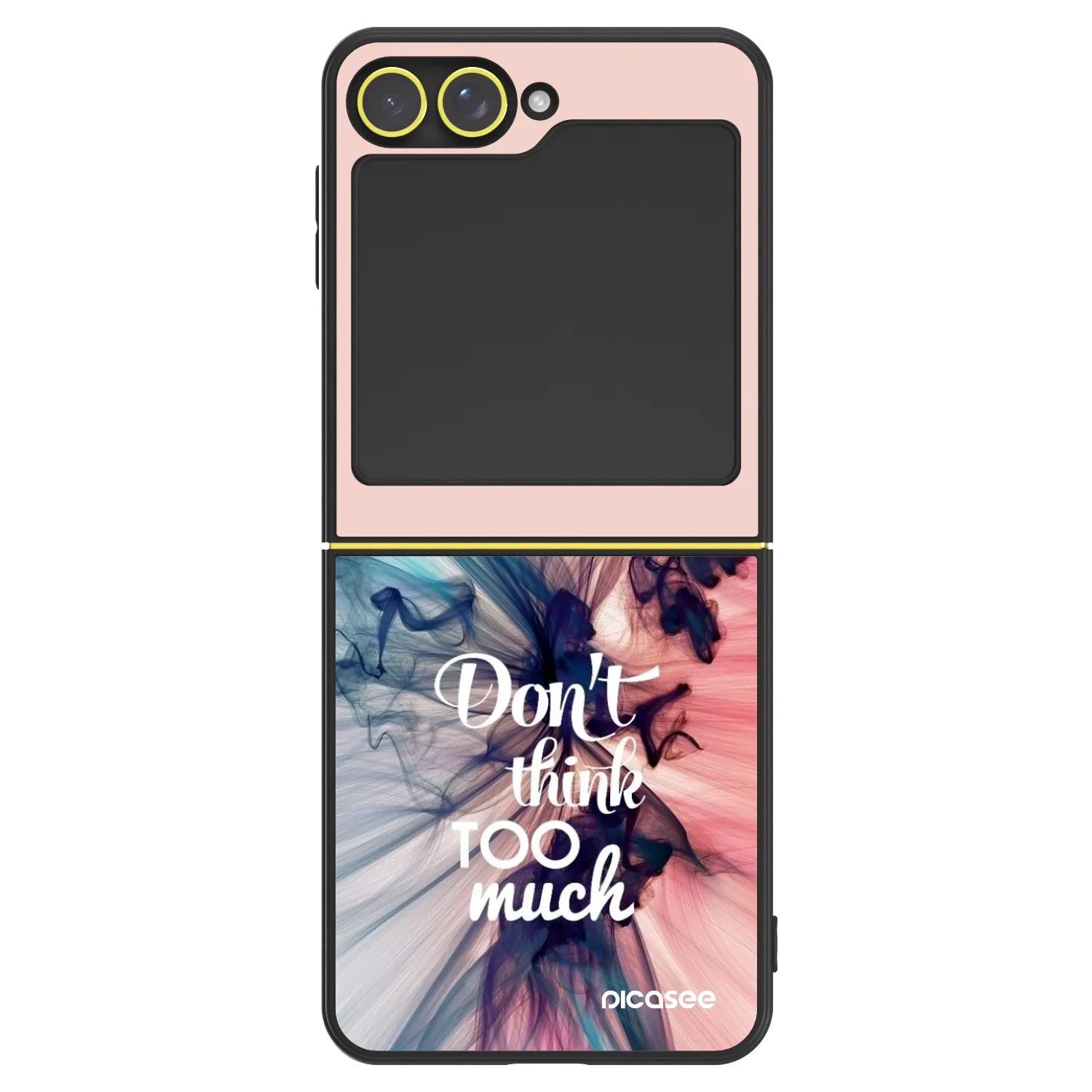 Picasee ULTIMATE CASE na Samsung Galaxy Z Flip5 5G - Don't think TOO much