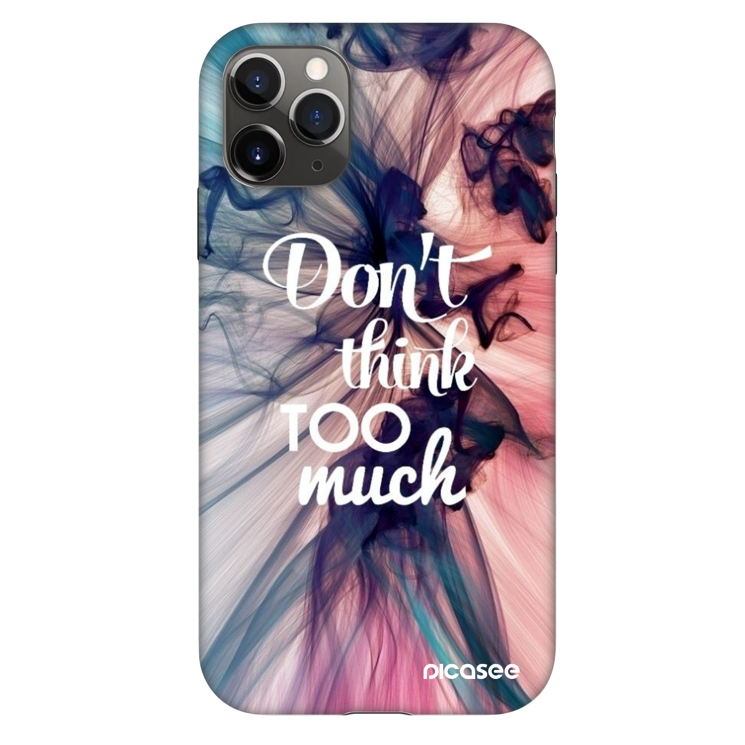 Picasee Fashion Case na Apple iPhone 11 Pro - Don't think TOO much