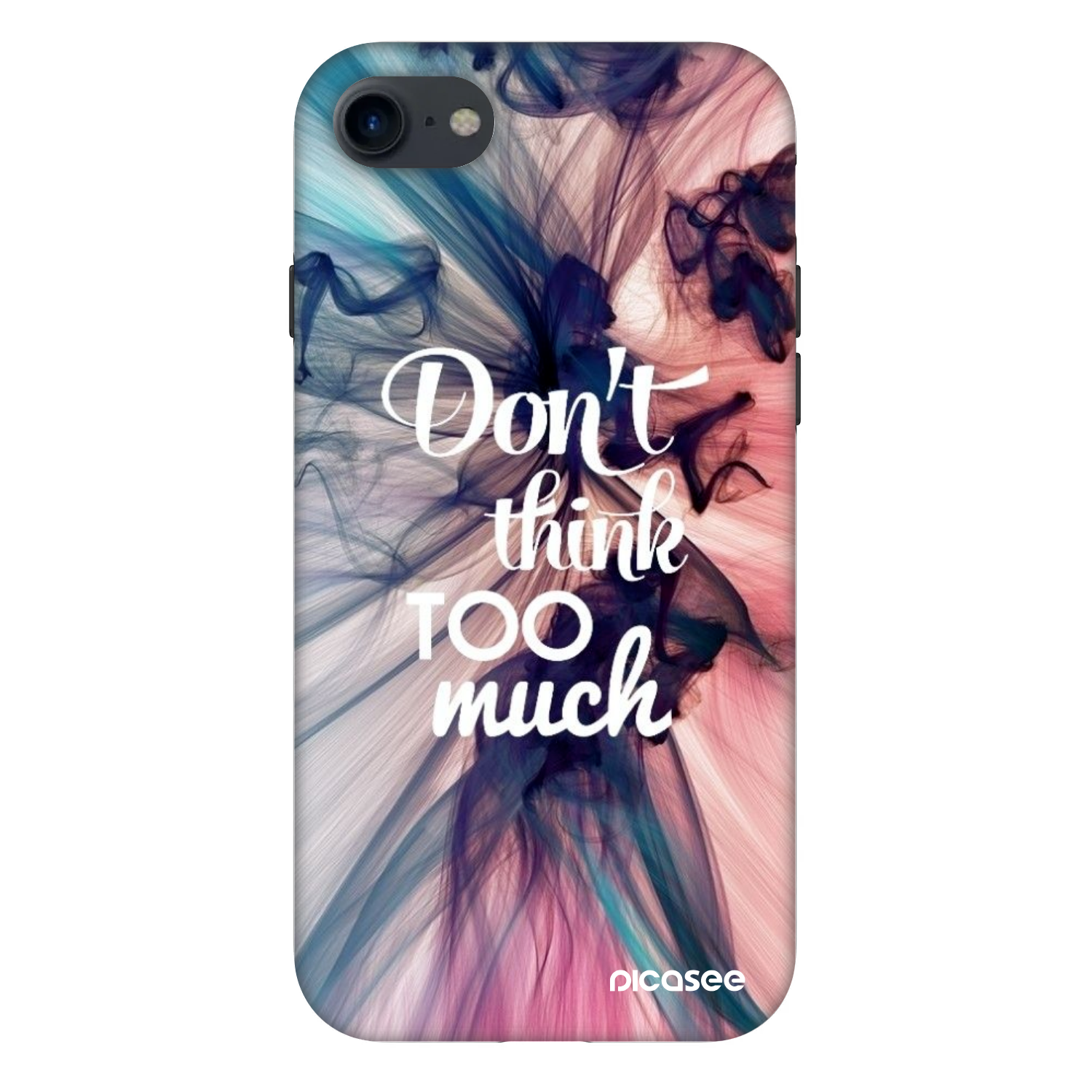 Picasee Fashion Case na Apple iPhone SE 2020 - Don't think TOO much