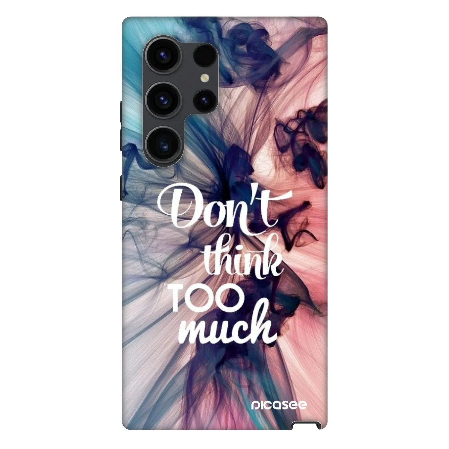 Picasee Fashion Case PowerShare pro Samsung Galaxy S24 Ultra S928B 5G - Don't think TOO much