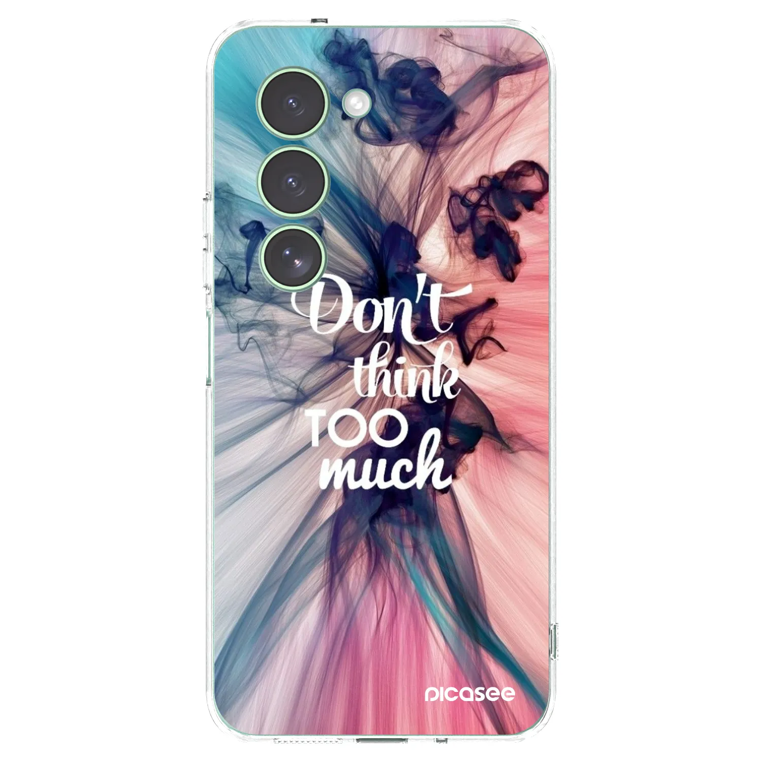 Picasee silikonowe przeźroczyste etui na Xiaomi Redmi 15 5G - Don't think TOO much