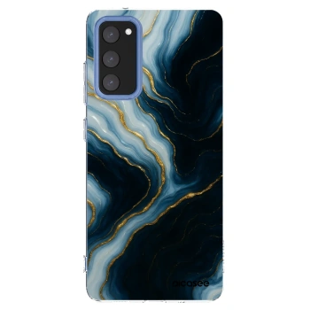 Picasee silikonowe przeźroczyste etui na Samsung Galaxy S20 FE - Luna