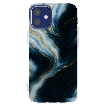 Picasee silikonowe przeźroczyste etui na Apple iPhone 12 mini - Luna