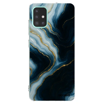 Picasee silikonowe przeźroczyste etui na Samsung Galaxy M31s - Luna