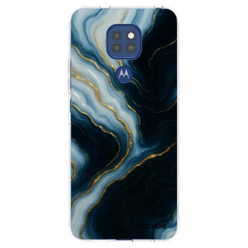 Picasee silikonowe przeźroczyste etui na Motorola Moto G9 Play - Luna