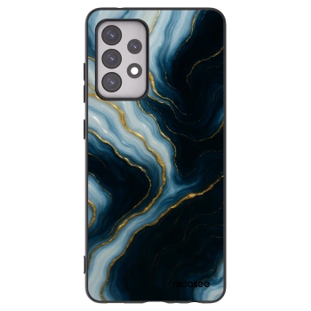 Picasee silikonowe czarne etui na Samsung Galaxy A52 5G A525F - Luna