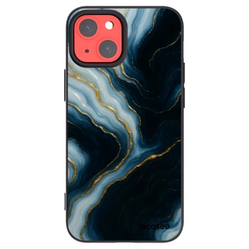 Picasee silikonowe czarne etui na Apple iPhone 13 mini - Luna