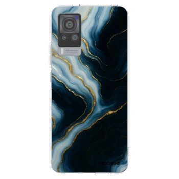 Picasee silikonowe przeźroczyste etui na Vivo X60 Pro 5G - Luna