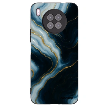 Picasee silikonowe czarne etui na Huawei Nova 8i - Luna