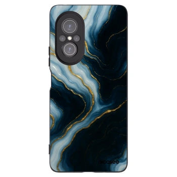 Picasee silikonowe czarne etui na Huawei Nova 9 SE - Luna