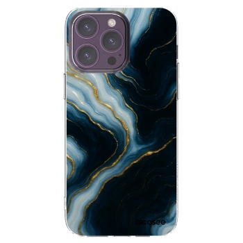 Picasee silikonowe przeźroczyste etui na Apple iPhone 14 Pro Max - Luna