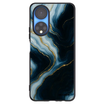 Picasee silikonowe czarne etui na Honor X7 - Luna