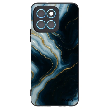 Picasee silikonowe czarne etui na Honor X8 5G - Luna