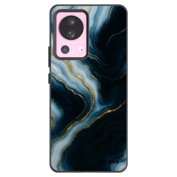 Picasee silikonowe czarne etui na Xiaomi 13 Lite - Luna
