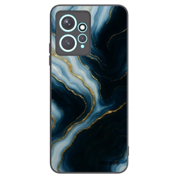 Picasee silikonowe czarne etui na Xiaomi Redmi Note 12 4G - Luna
