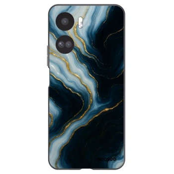 Picasee silikonowe czarne etui na Honor 90 Lite 5G - Luna