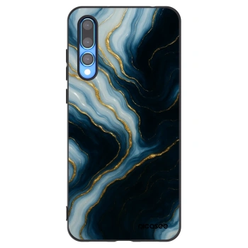 Picasee silikonowe czarne etui na Huawei P20 Pro - Luna