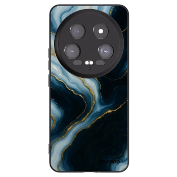 Picasee silikonowe czarne etui na Xiaomi 14 Ultra - Luna