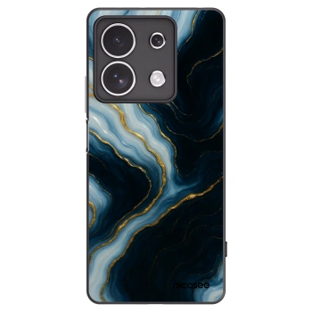 Picasee silikonowe czarne etui na Xiaomi Redmi Note 13 4G - Luna