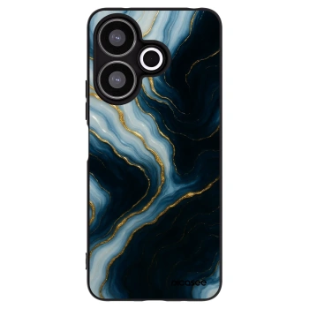 Picasee silikonowe czarne etui na Xiaomi Redmi 13 4G - Luna