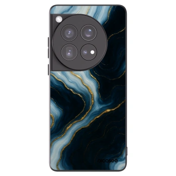 Picasee silikonowe czarne etui na OnePlus 12 5G - Luna