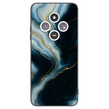 Picasee silikonowe czarne etui na Xiaomi Redmi 14C - Luna