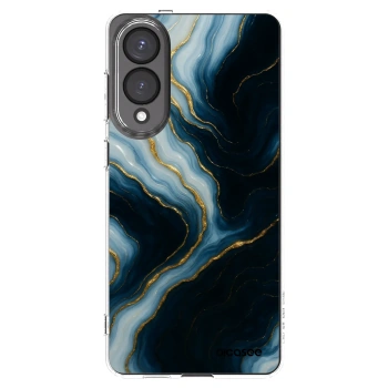 Picasee silikonowe przeźroczyste etui na Samsung Galaxy S25 Edge 5G - Luna