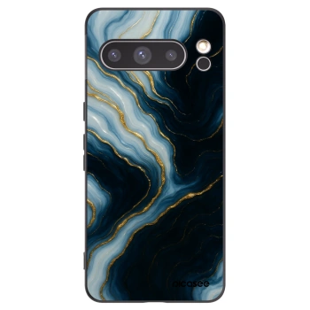 Picasee silikonowe czarne etui na Google Pixel 8 Pro - Luna