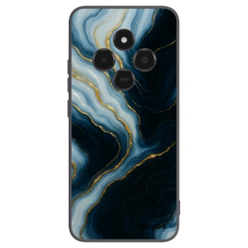 Picasee silikonowe czarne etui na Xiaomi Poco C75 - Luna