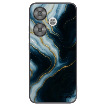 Picasee silikonowe czarne etui na Xiaomi Poco F6 - Luna