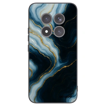Picasee silikonowe czarne etui na Xiaomi Redmi Note 15 Pro+ - Luna