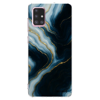 Picasee silikonowe przeźroczyste etui na Samsung Galaxy A71 A715F - Luna