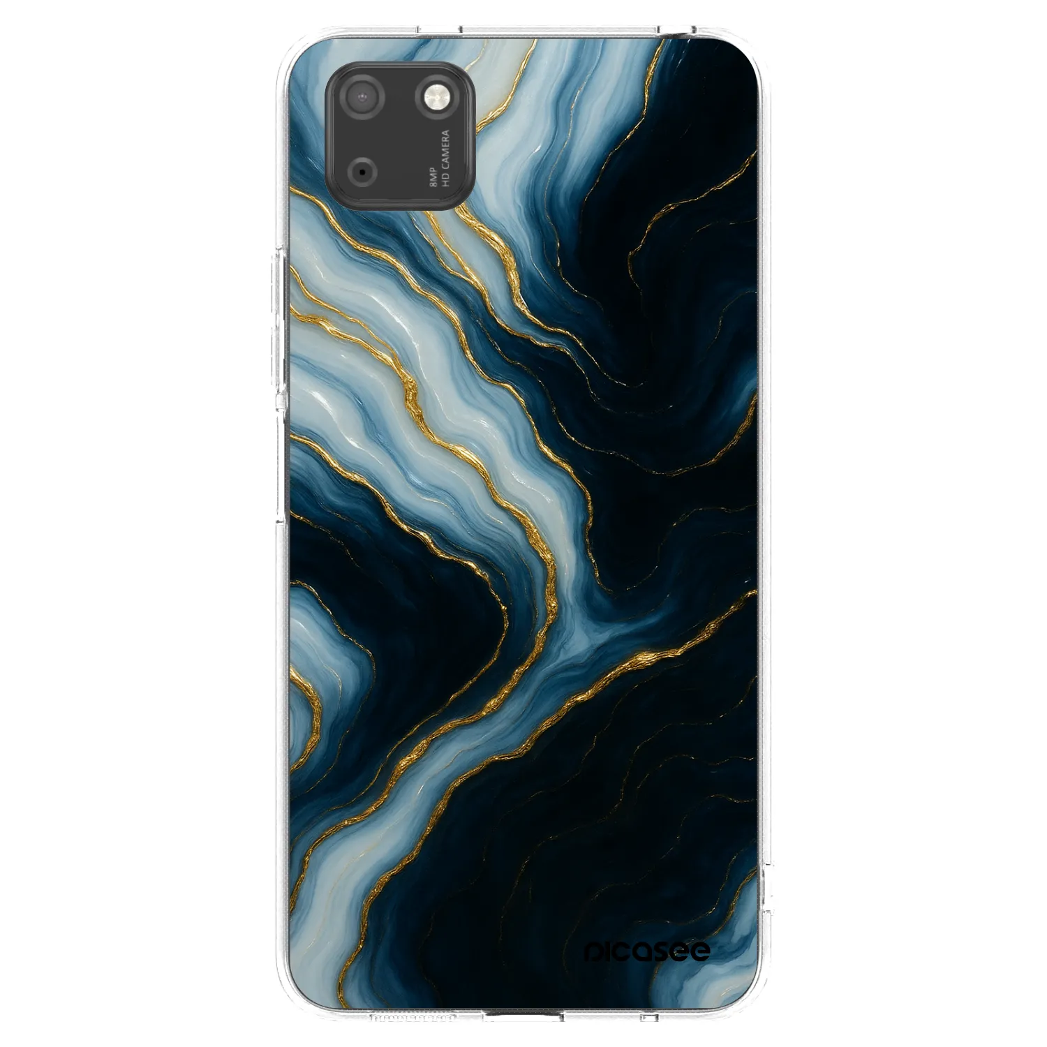 Picasee silikonowe przeźroczyste etui na Huawei Y5P - Luna