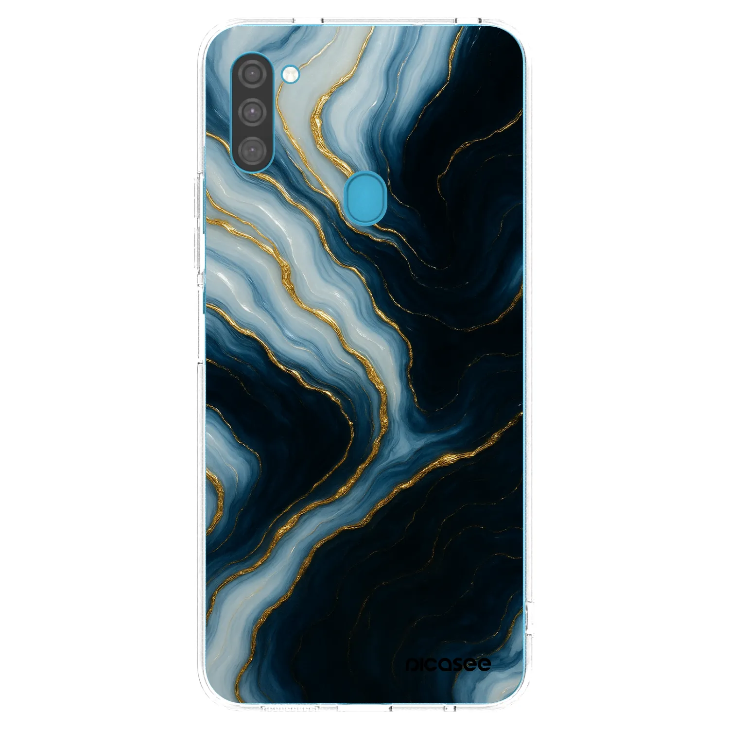 Picasee silikonowe przeźroczyste etui na Samsung Galaxy M11 - Luna