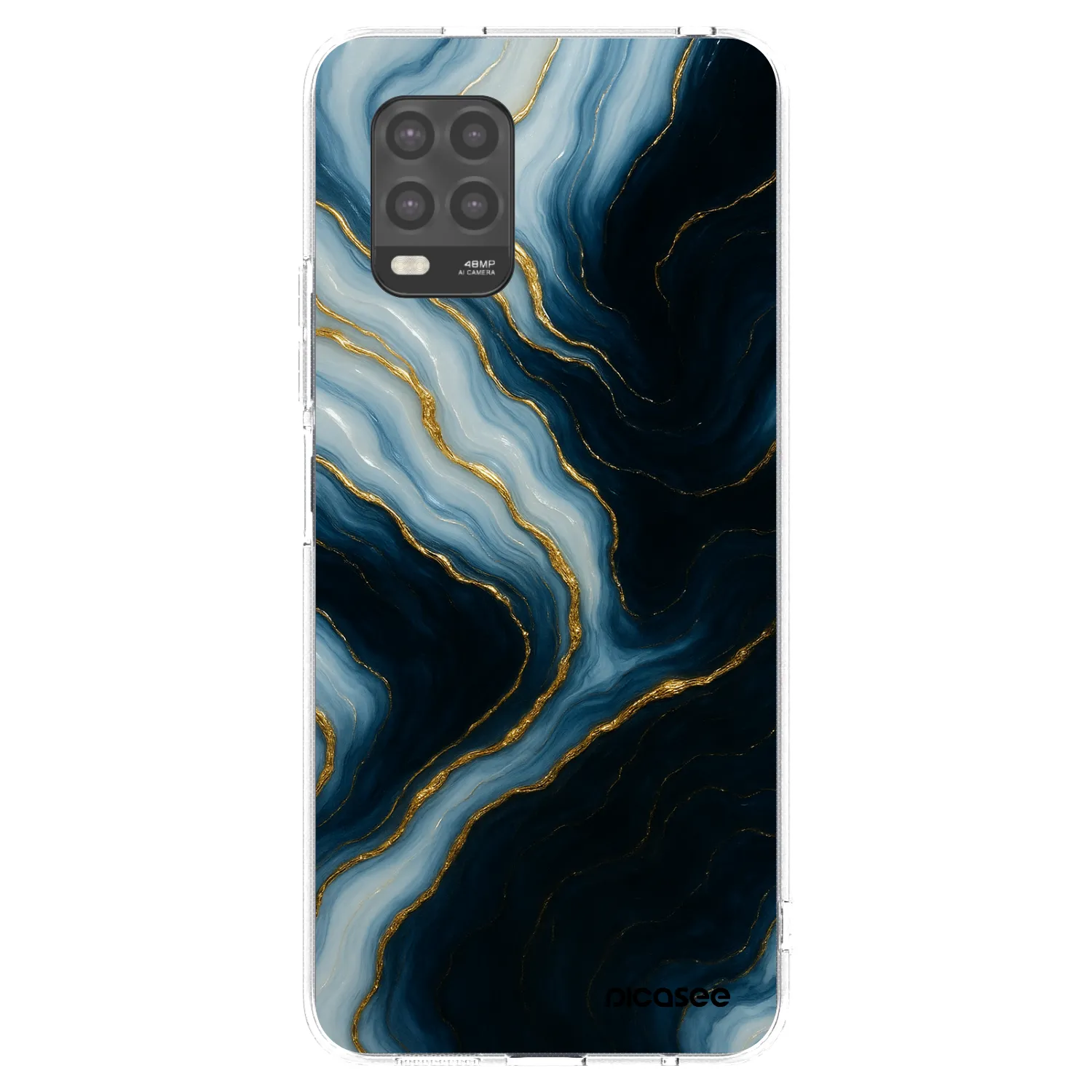 Picasee silikonowe przeźroczyste etui na Xiaomi Mi 10 Lite - Luna