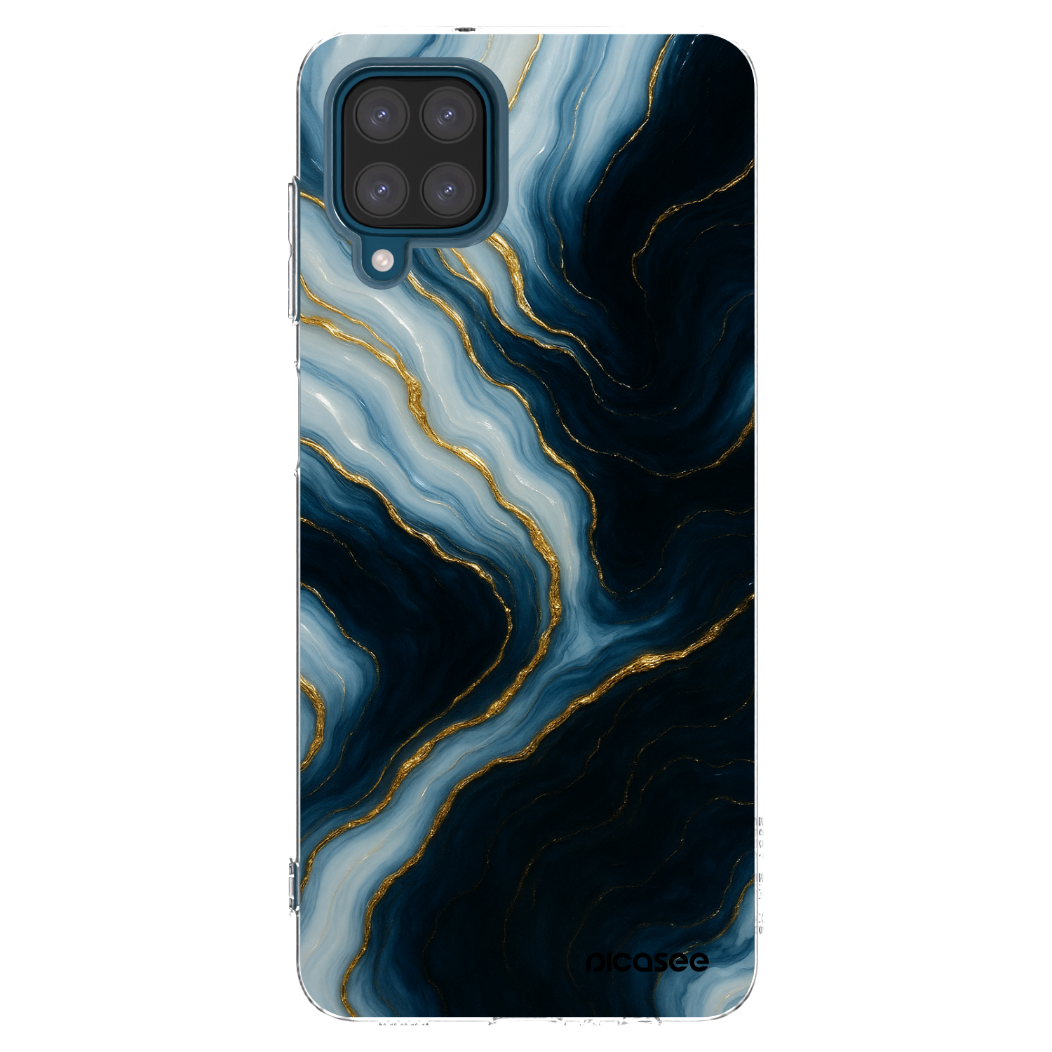 Picasee silikonowe przeźroczyste etui na Samsung Galaxy A12 A125F - Luna