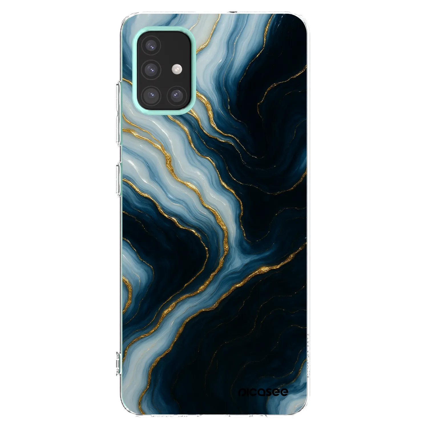 Picasee silikonowe przeźroczyste etui na Samsung Galaxy M31s - Luna