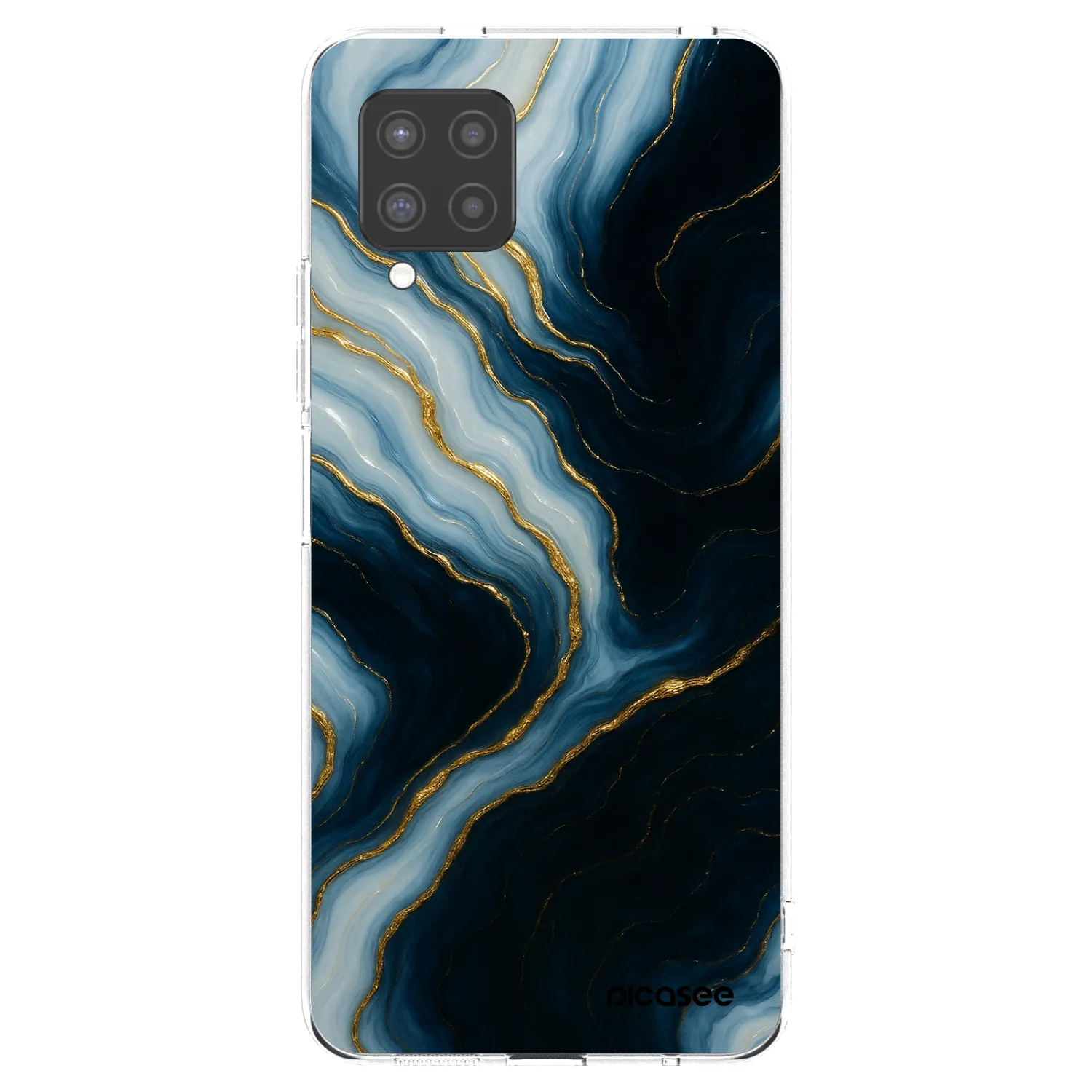 Picasee silikonowe przeźroczyste etui na Samsung Galaxy A42 A426B - Luna