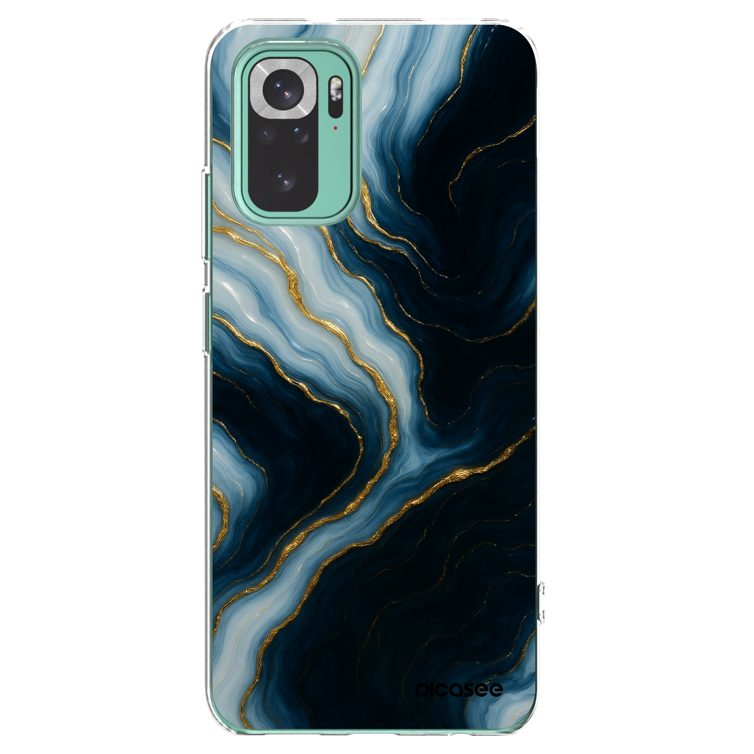 Picasee silikonowe przeźroczyste etui na Xiaomi Redmi Note 10 Pro - Luna