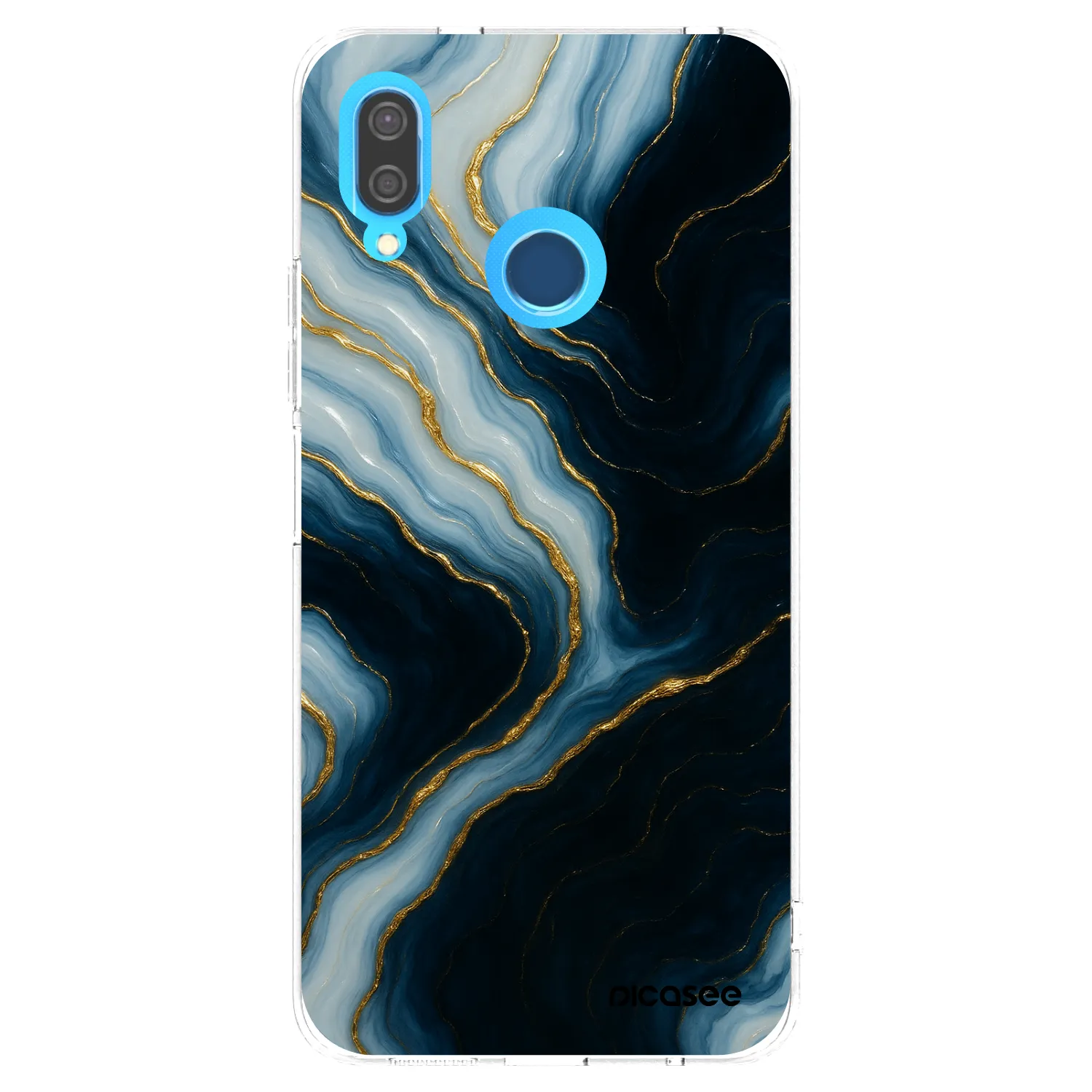 Picasee silikonowe przeźroczyste etui na Huawei P20 Lite - Luna
