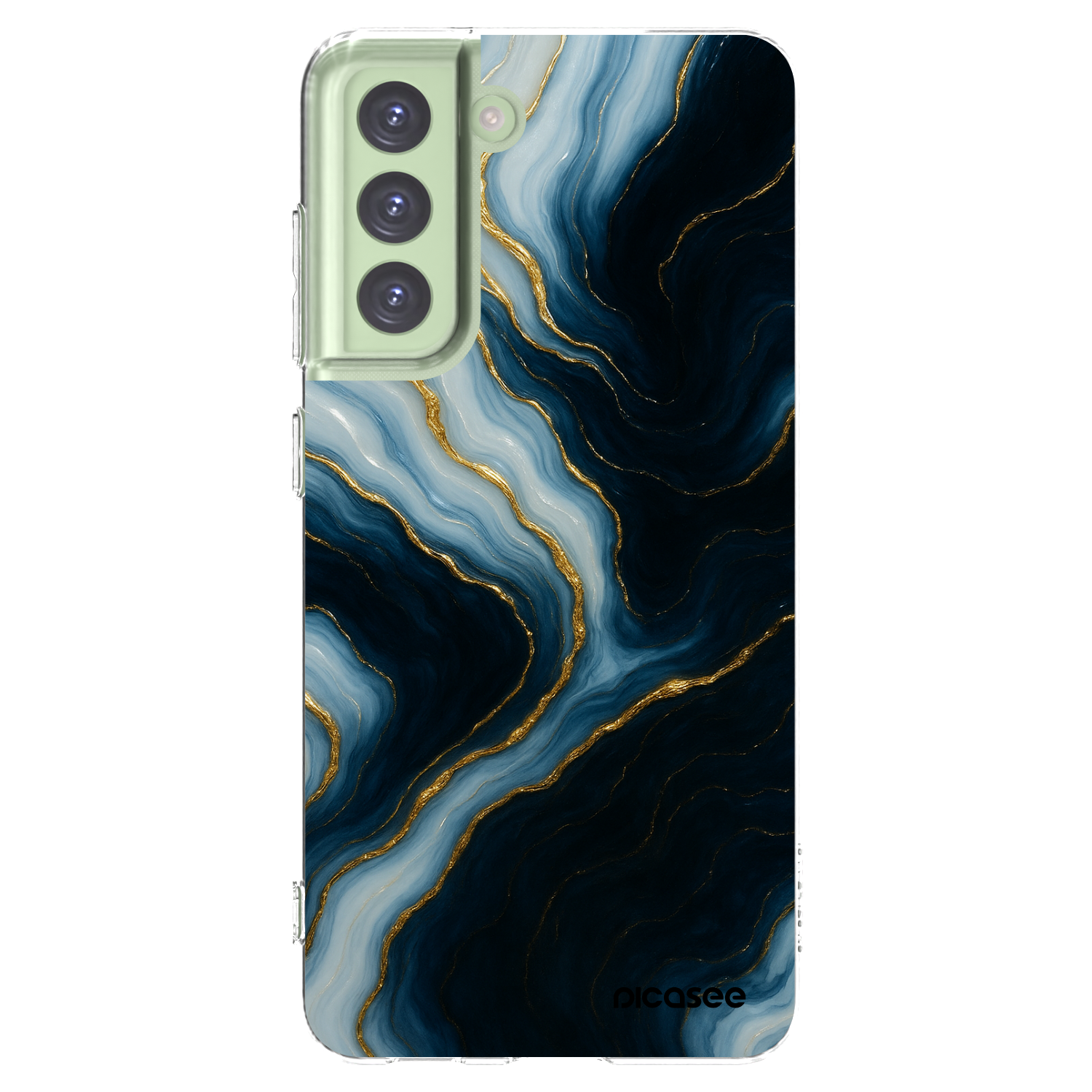 Picasee silikonowe przeźroczyste etui na Samsung Galaxy S21 FE 5G - Luna