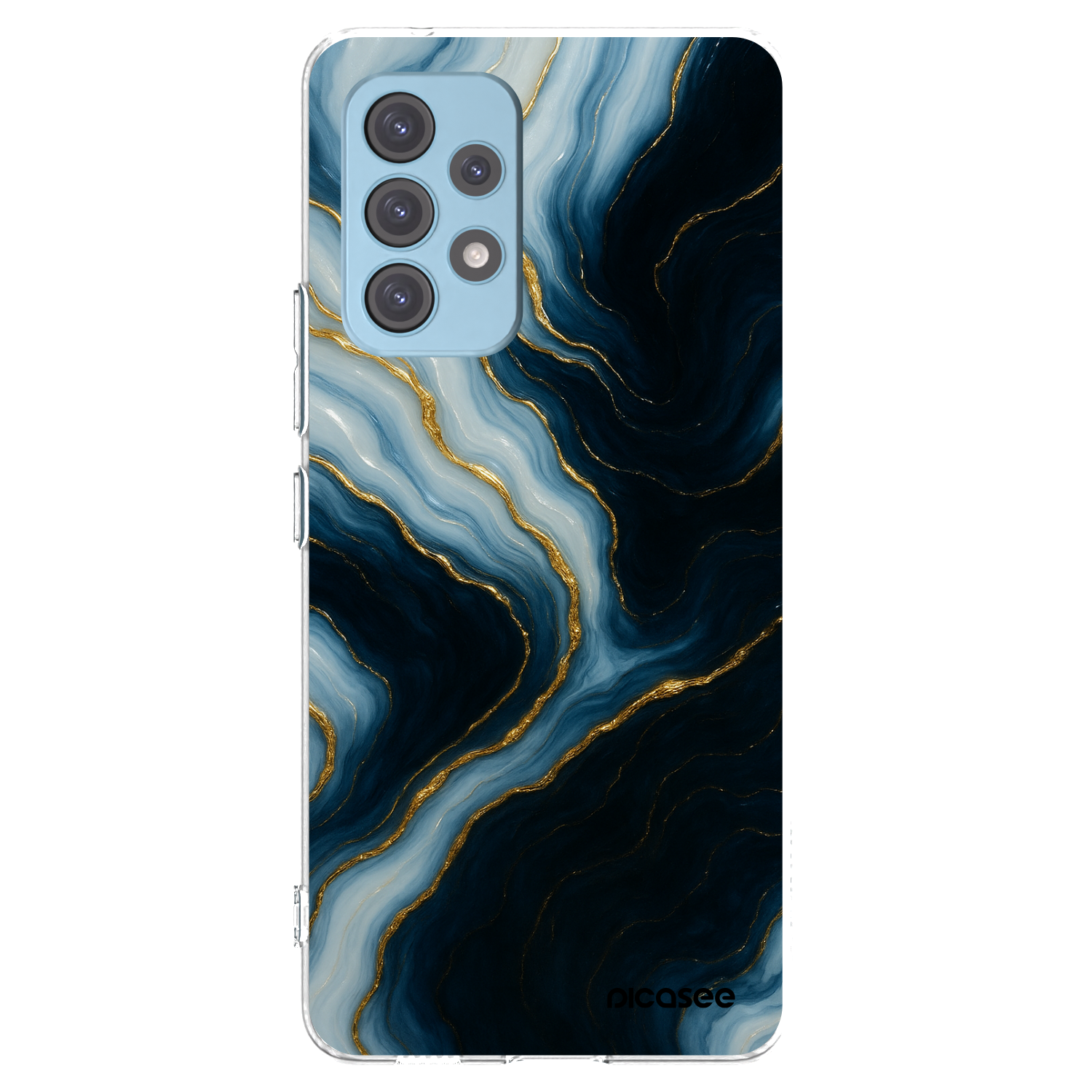 Picasee silikonowe przeźroczyste etui na Samsung Galaxy A53 5G A536 - Luna