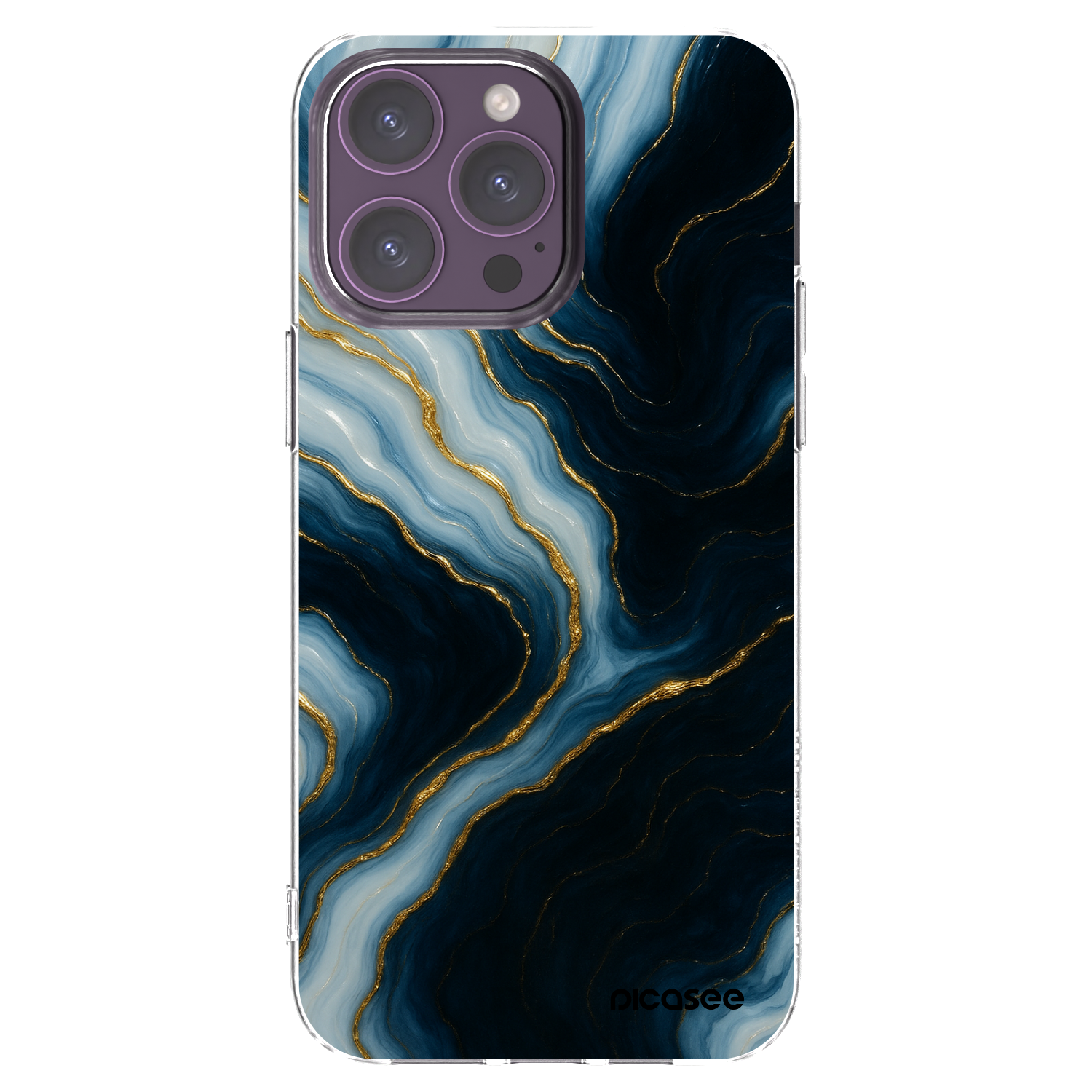 Picasee silikonowe przeźroczyste etui na Apple iPhone 14 Pro Max - Luna