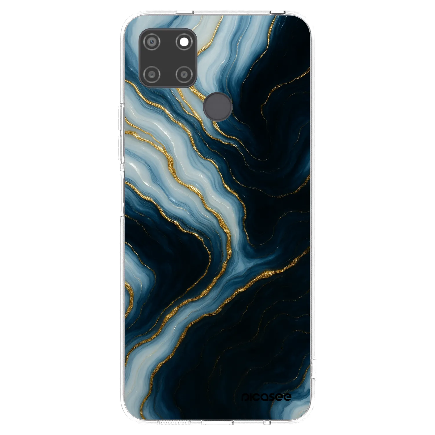 Picasee silikonowe przeźroczyste etui na Realme C21Y - Luna