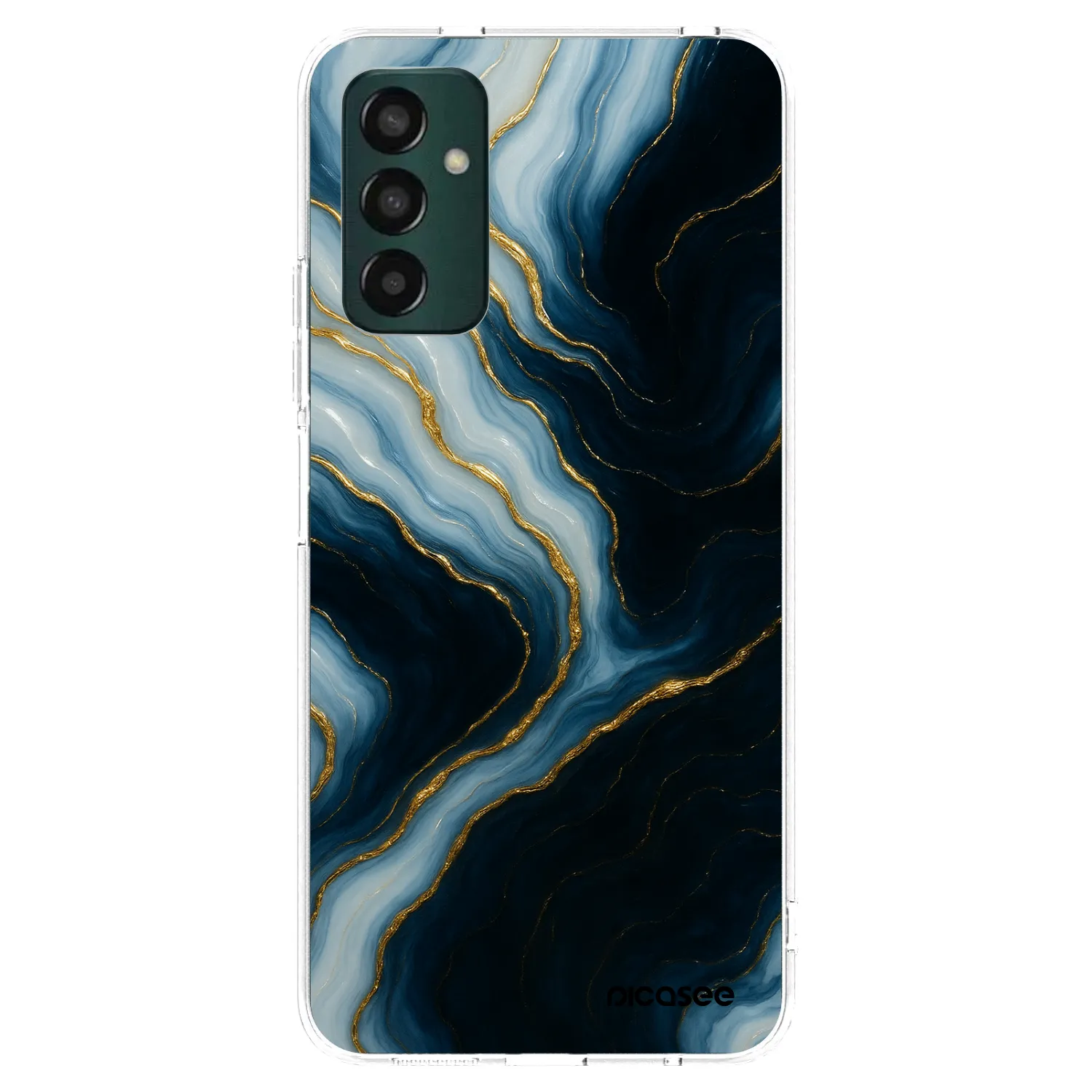 Picasee silikonowe przeźroczyste etui na Samsung Galaxy M13 M135F - Luna