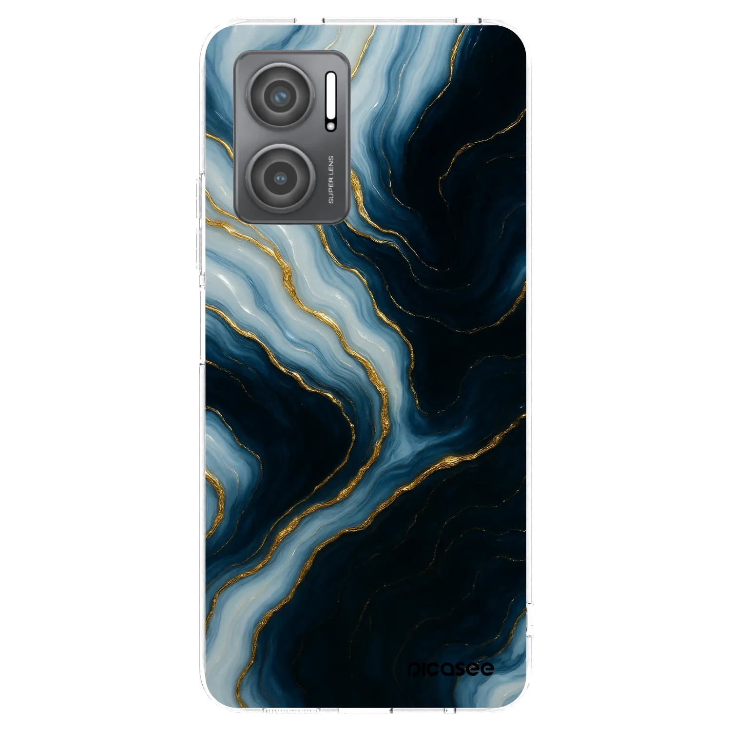 Picasee silikonowe przeźroczyste etui na Xiaomi Redmi 10 5G - Luna