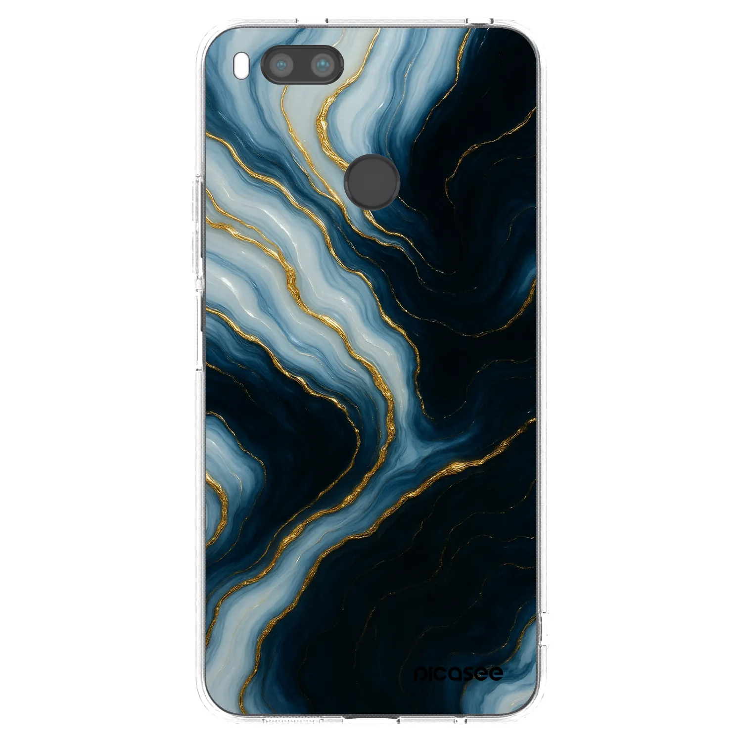 Picasee silikonowe przeźroczyste etui na Xiaomi Redmi A1 - Luna