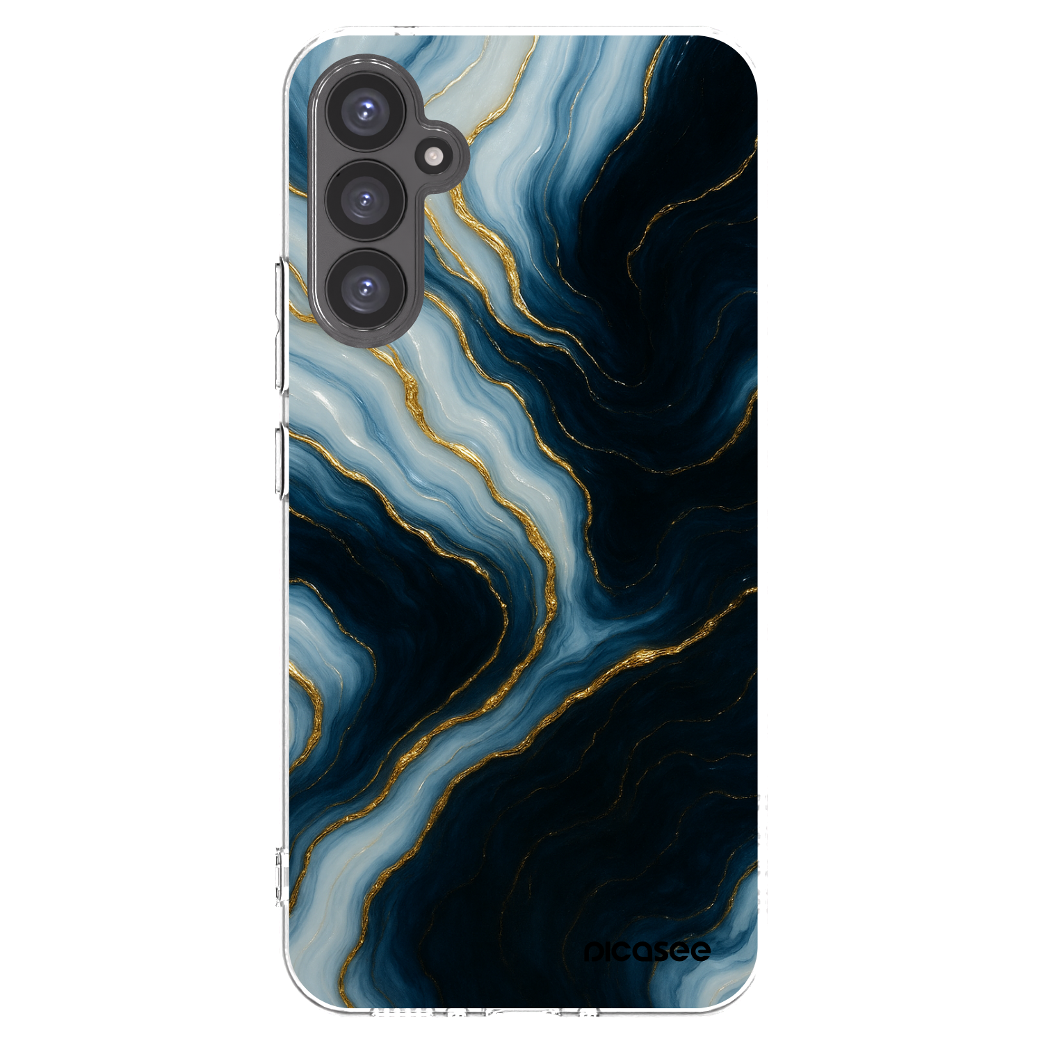 Picasee silikonowe przeźroczyste etui na Samsung Galaxy A34 5G A346B - Luna