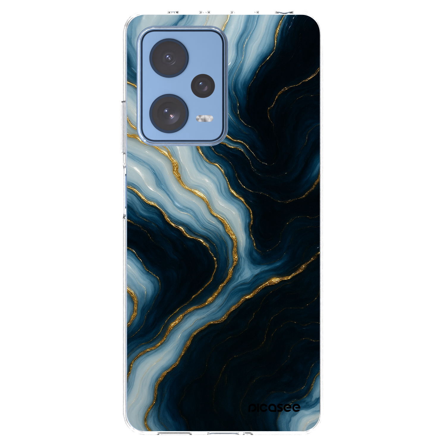 Picasee silikonowe przeźroczyste etui na Xiaomi Redmi Note 12 Pro 5G - Luna
